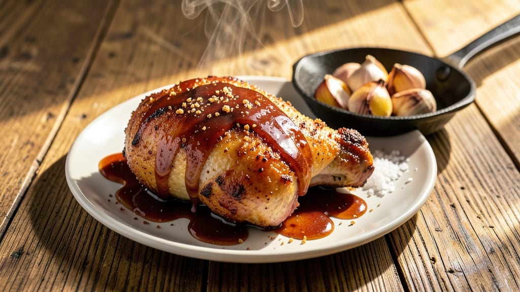 Barbecue Sauce Chicken Thighs Recipe: Sticky-Sweet Glaze Locks in Juicy Tenderness