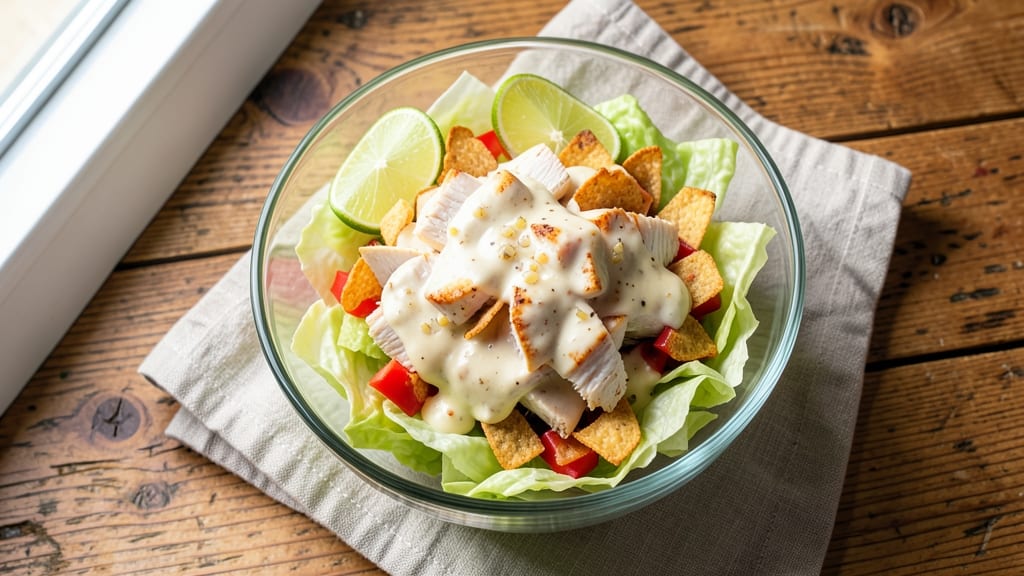 Applebee's Fiesta Lime Chicken Salad Recipe: Zesty Citrus Twist With Crunchy Topping Magic