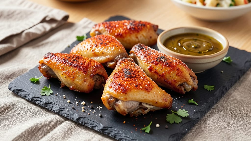 Baked Chicken Wings From Frozen Recipe: Crispy Skin, Juicy Meat in 45 Minutes