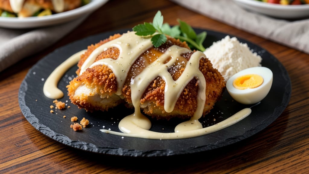 Baked Breaded Chicken With Mayonnaise Recipe: Ultra-Crispy Crust and Creamy Core