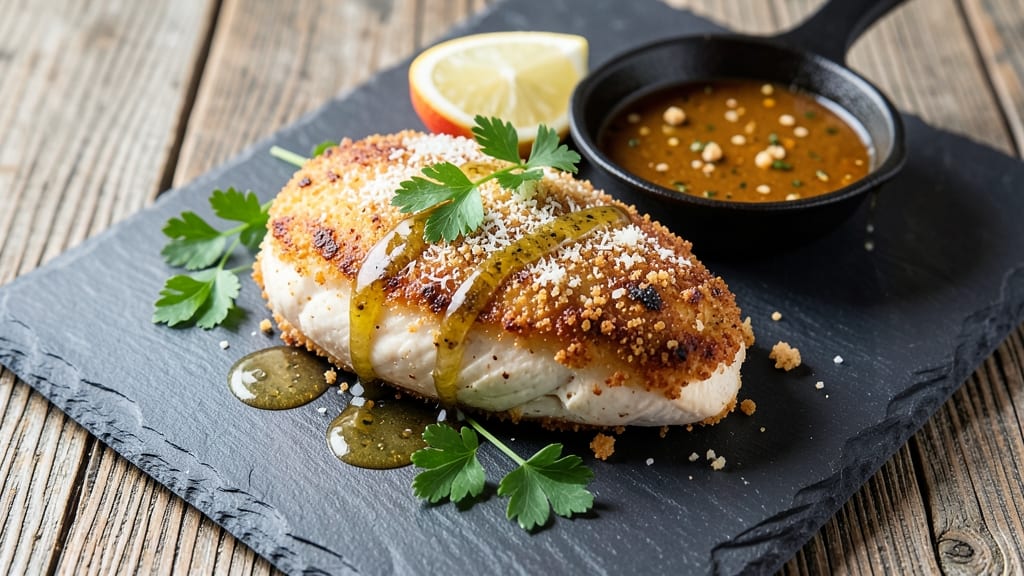 Baked Chicken Breast Supreme Recipe: Crispy Parmesan Crown With Juicy Heart