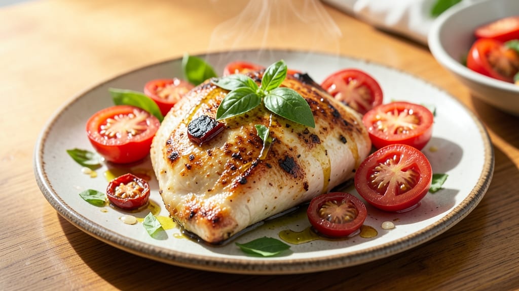 Baked Margherita Chicken Recipe: Tomato-Basil Crust Meets Juicy Centers