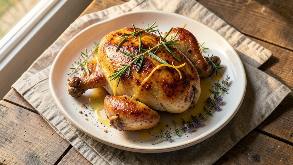Anne Burrell's Roasted Chicken Recipe: Juicy Golden Crisp From Pan to Plate