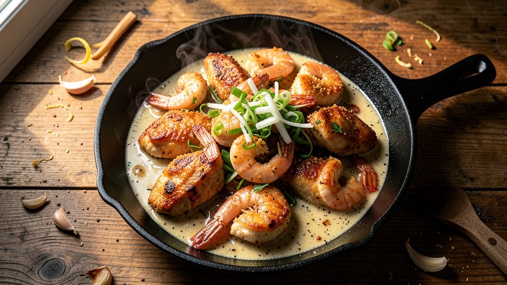 Applebee's Sizzling Chicken and Shrimp Recipe: Buttery Garlic Breading That Stays Crunchy