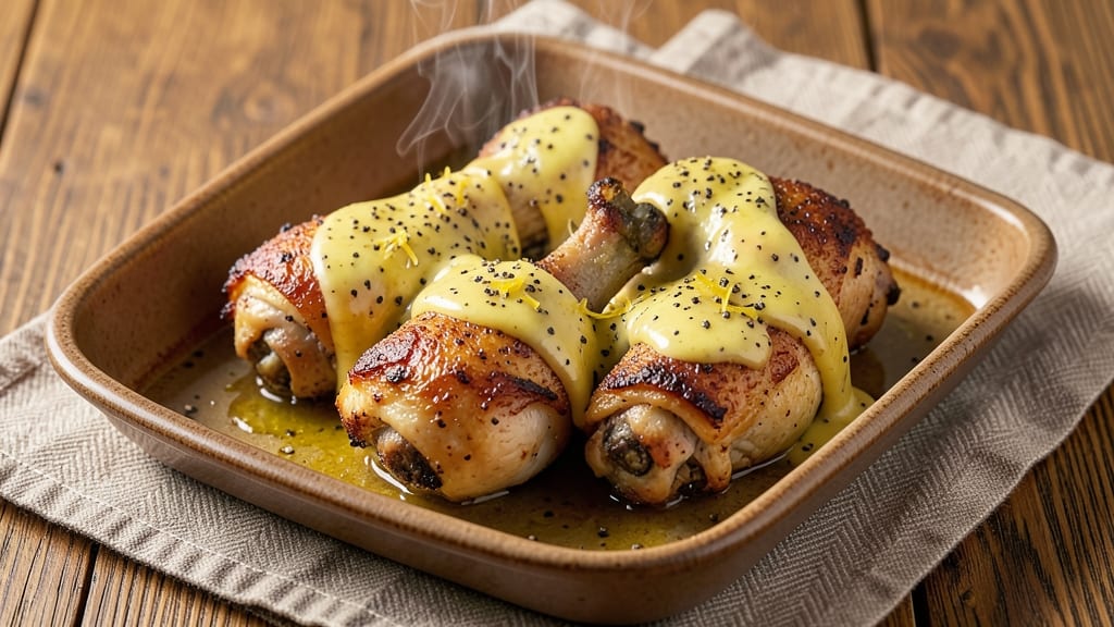 Baked Lemon Pepper Chicken Legs Recipe: Zesty Crisp Skin and Juicy Centers