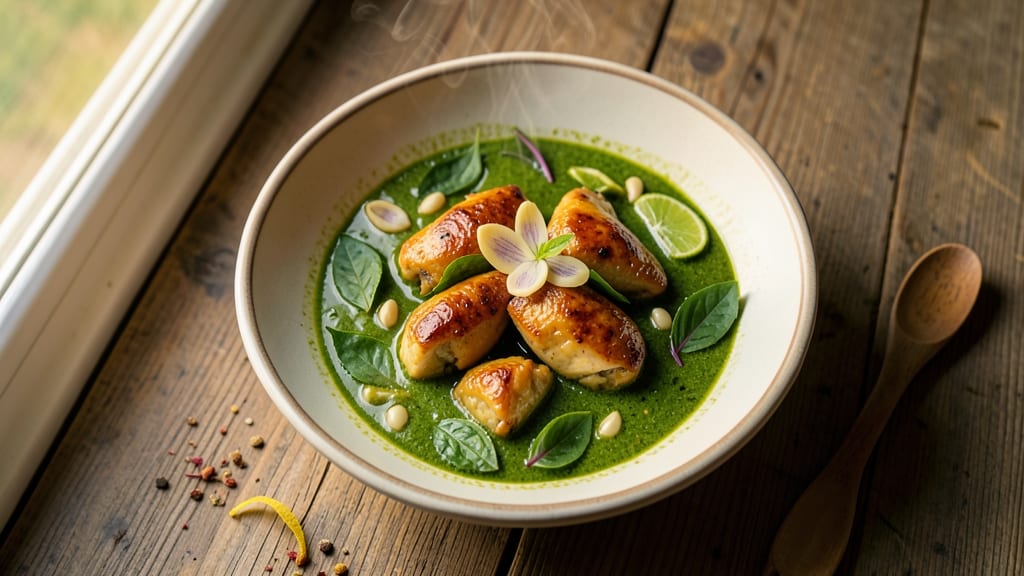 Authentic Green Curry Chicken Recipe: Thai-Style Spice and Coconut Harmony