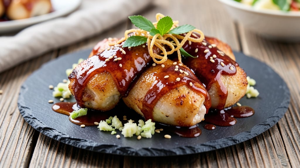 Baked Hoisin Chicken Thighs Recipe: Sticky-Sweet Glaze With Caramelized Edges