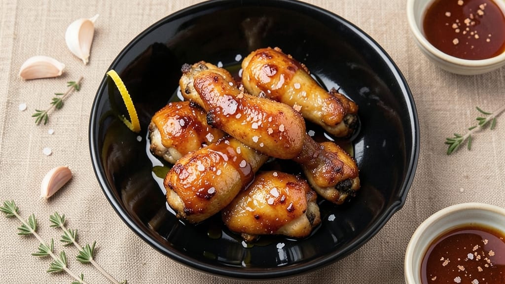 Baked Chicken Wing Recipe with Soy Sauce: Glossy Glaze That Sticks to Every Crispy Bite