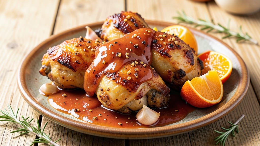 Baked Orange Chicken Drumsticks Recipe: Citrus-Glazed Crisp Without Deep Frying