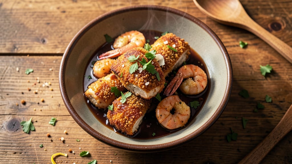 Applebee's Bourbon Street Chicken and Shrimp Copycat Recipe: Crispy Parmesan-Crusted Bites with Sweet Bourbon Glaze