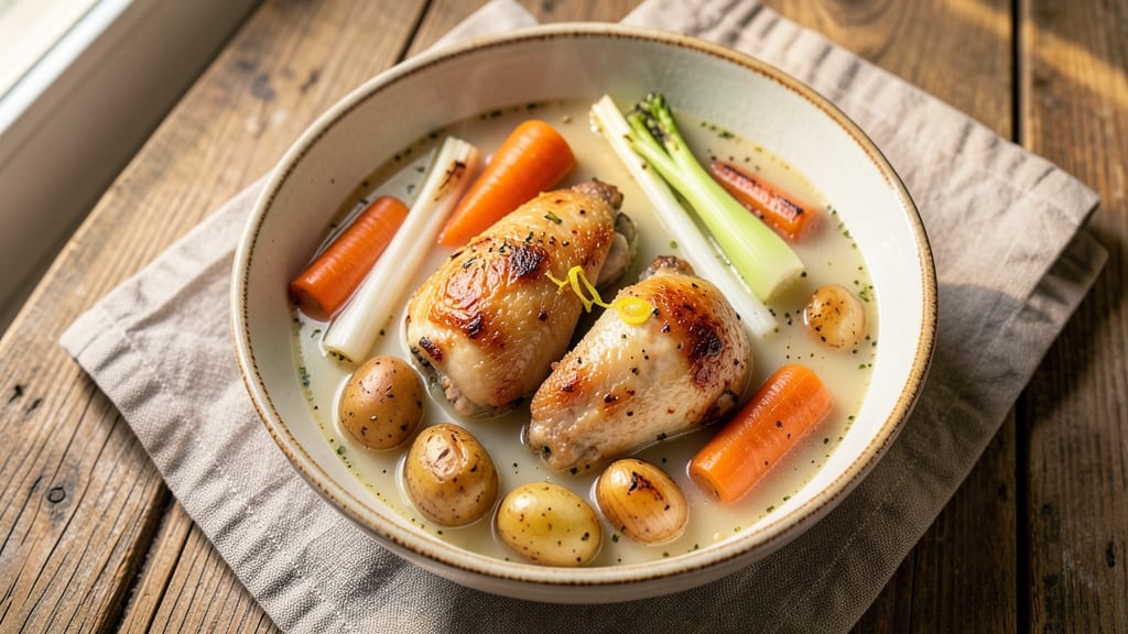 Baked Chicken Soup Recipe: One-Pot Warmth With Crispy Herb Topping