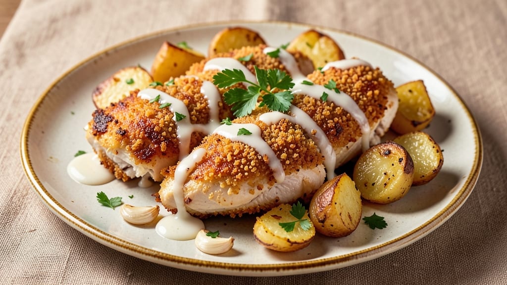 Baked Chicken Army Recipe: Buttery Parmesan Crust With Juicy Centers