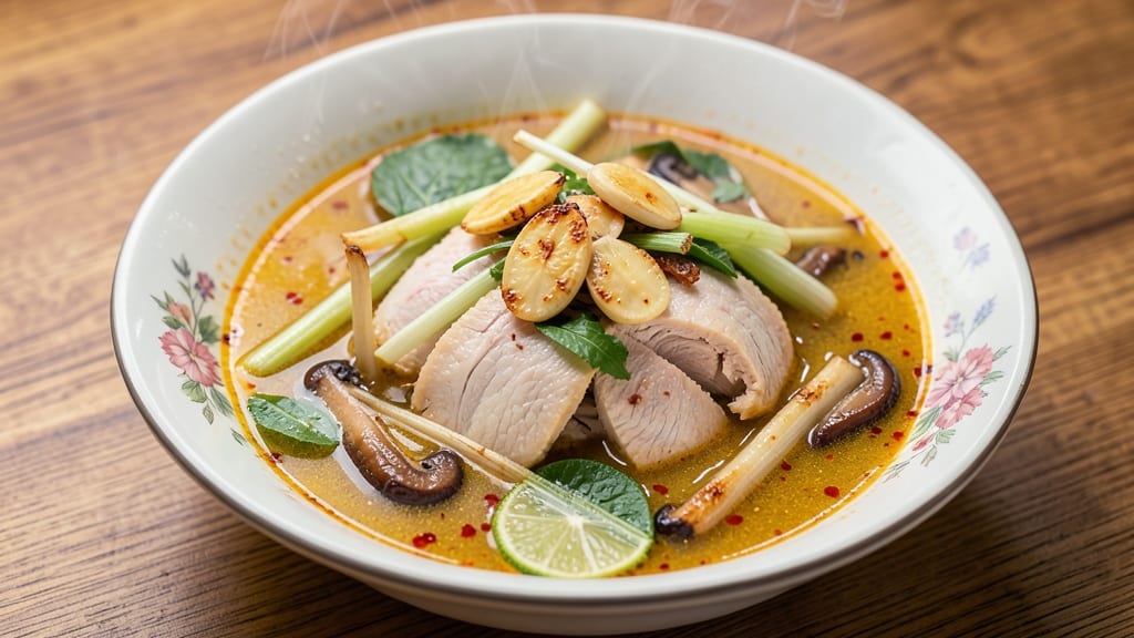 Authentic Chicken Tom Yum Soup Recipe: Lemongrass-Galangal Zing in One Pot