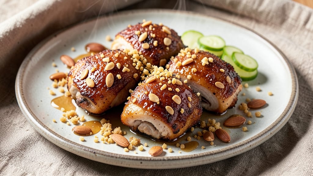 Baked Almond Chicken Recipe: Warm Spiced Crust With Juicy Centers