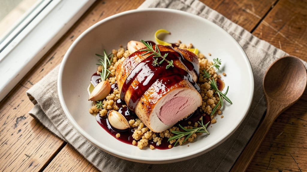 Baked Balsamic Chicken Breast Recipe: Glazed Caramelized Crisp With Juicy Centers