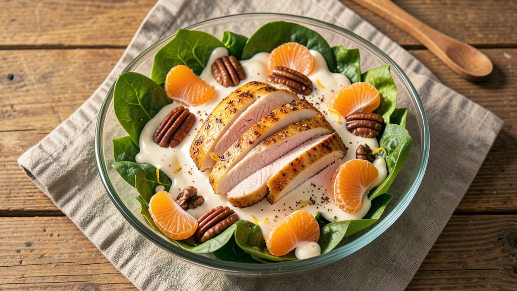 Applebee's Mandarin Chicken Salad Recipe: Sweet-Tart Crunch With Creamy Ranch Harmony