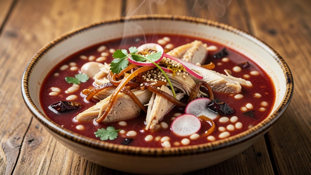 Authentic Mexican Red Chicken Pozole Recipe: Smoky Homestyle Stew With Tender Shreds