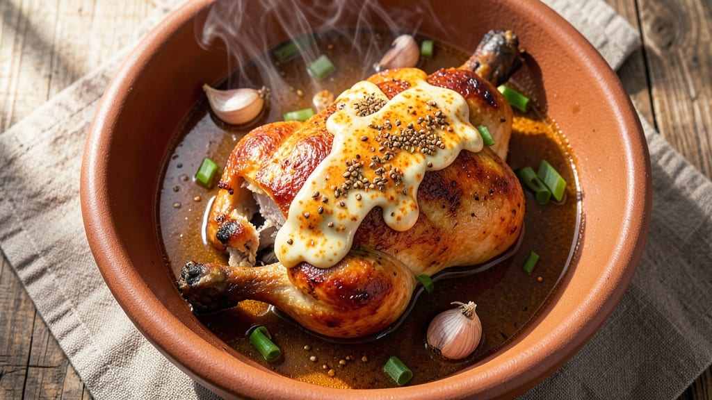 African Roast Chicken Recipe: Spiced Yogurt Marinade for Juicy, Golden Skin