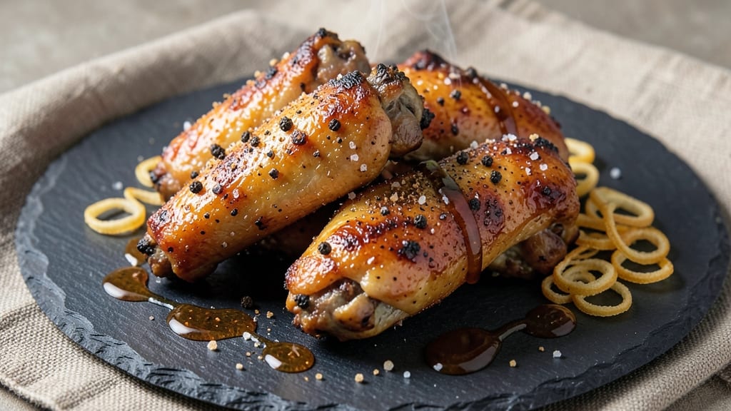 Baked Salt and Pepper Chicken Wings Recipe: Crispy-Skinned Spice Bombs With Juicy Centers