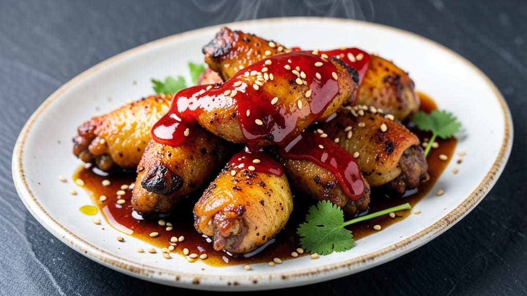 Baked Chinese Chicken Wings Recipe: Five-Spice Glaze That Caramelizes to Sticky Crunch