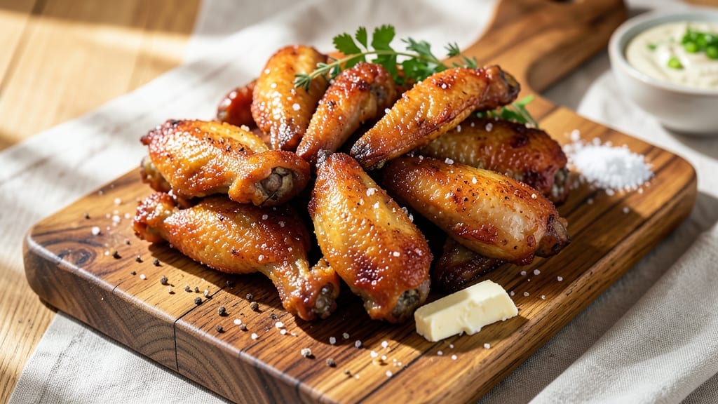 Baked Full Chicken Wings Recipe: Crispy Skin, Juicy Meat in 45 Minutes
