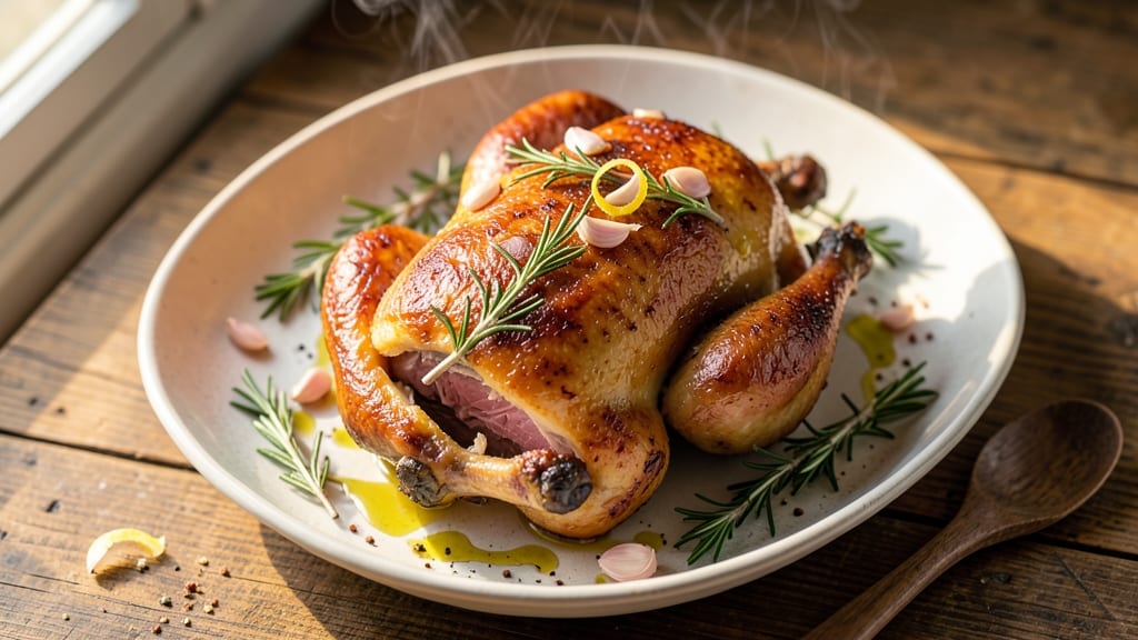 Alice Waters' Roasted Chicken Recipe: Herb-Infused Skin That Shatters With Heat