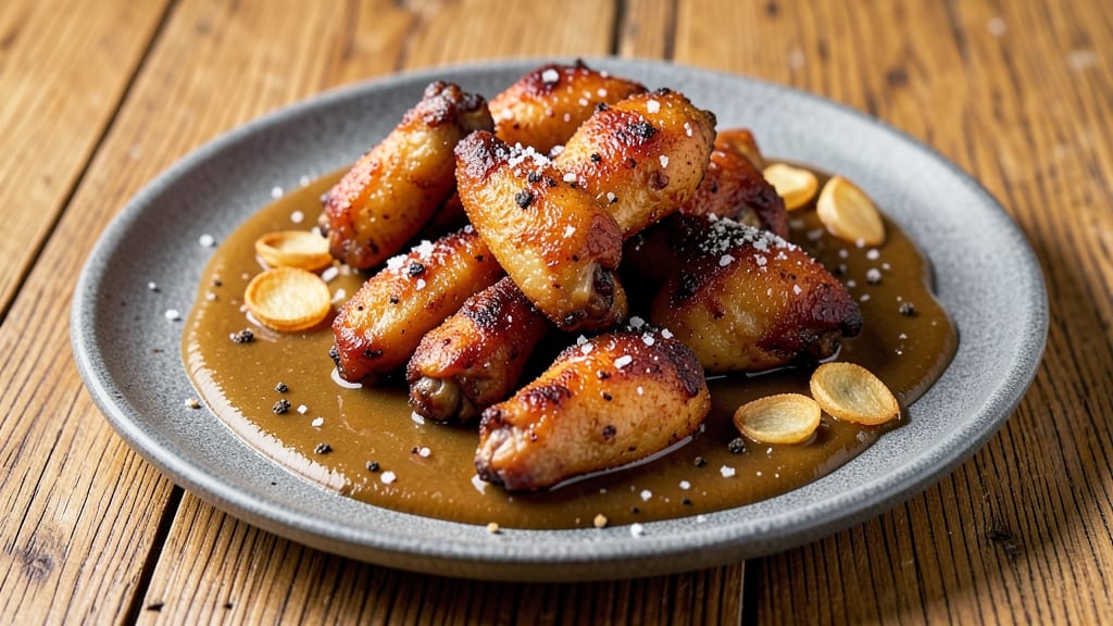 Baked Chicken Wings With Gravy Recipe: Creamy Pan Sauce Magic
