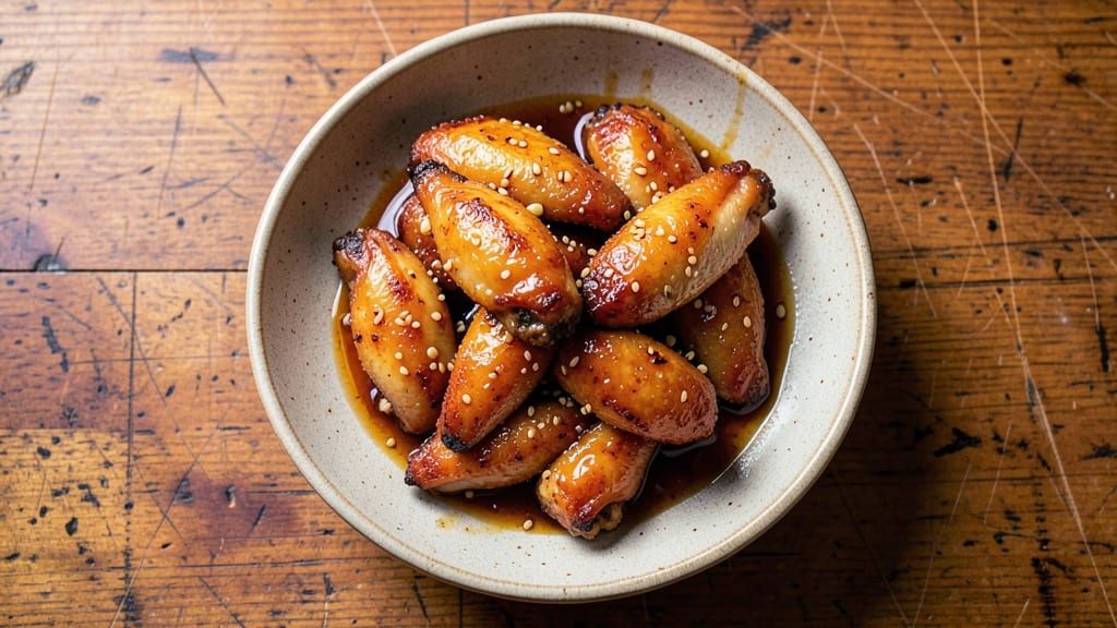 Baked Skinless Chicken Wings Recipe: Honey-Garlic Glaze That Caramelizes to Sticky Crunch