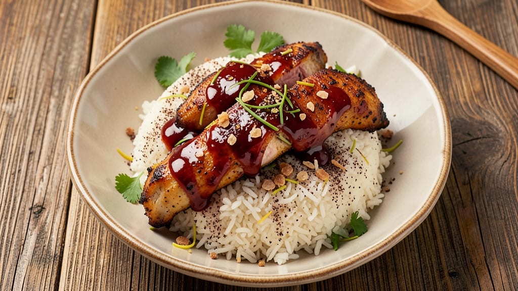 Aristocrat Chicken Barbecue Java Rice Recipe: Coffee-Infused Rice and Smoky Spice Harmony