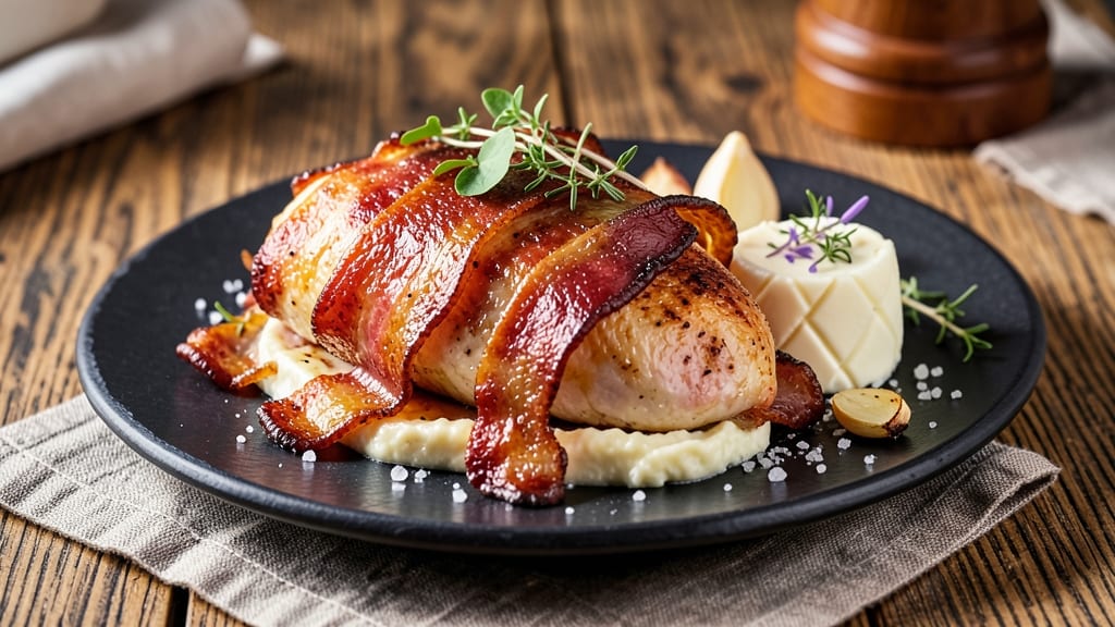 Bacon-Wrapped Chicken Breast Recipe Baked: Crispy Edges, Juicy Centers in One Pan