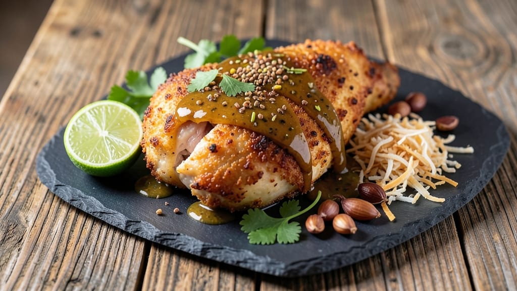 Baked Bang Bang Chicken Recipe: Crispy Coconut-Lime Crust With Juicy Centers