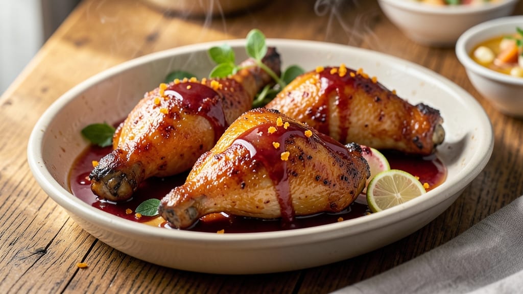 Baked Orange Chicken Thighs Recipe: Crispy Glaze Locks Flavors In
