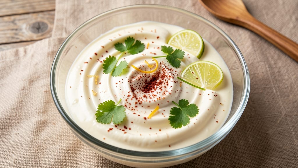 Applebee's Chicken Fajita Rollup Sauce Recipe: Smoky Chipotle Lime Cream With Cilantro Zing