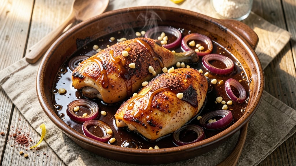 Baked Chicken With Coke Recipe: Caramelized Crunch From Sticky Sweet Glaze