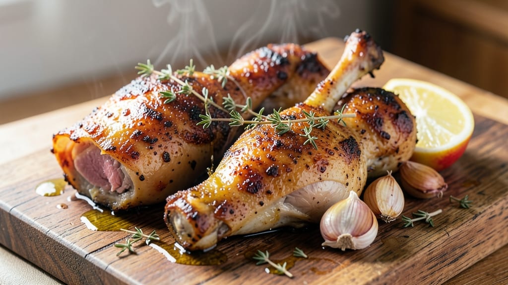 Baked Garlic Chicken Thighs Recipe: Garlic-Kissed Crisp in 30 Minutes