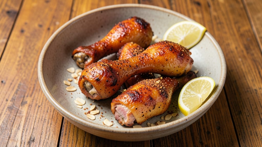 Air Fryer Chicken Drumsticks Recipe: Juicy Crispy Skin in 15 Minutes