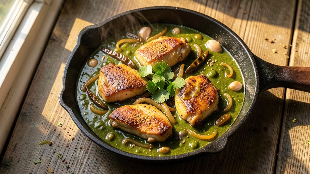 Award-Winning Green Chicken Chili Recipe: Smoky Cumin-Kissed Heat in One Pot