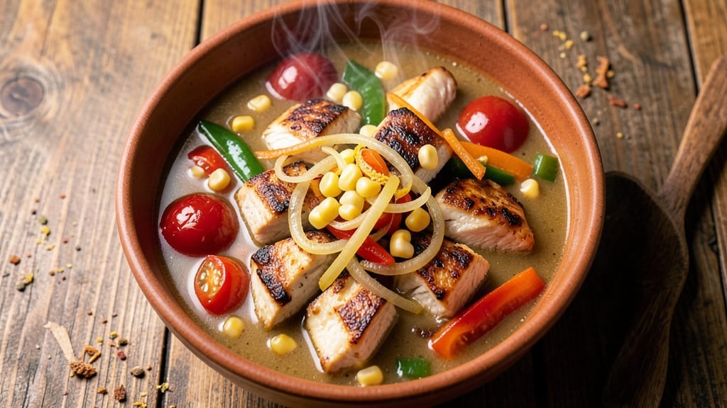 Basic Chicken Tortilla Soup Recipe: Spiced Tomato-Broth Magic in 30 Minutes