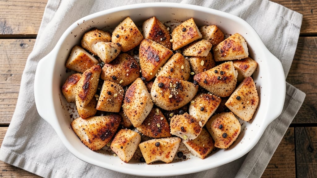 Baked KFC-Style Chicken Recipe: Crispy Gold Bites With Secret Spice Secrets