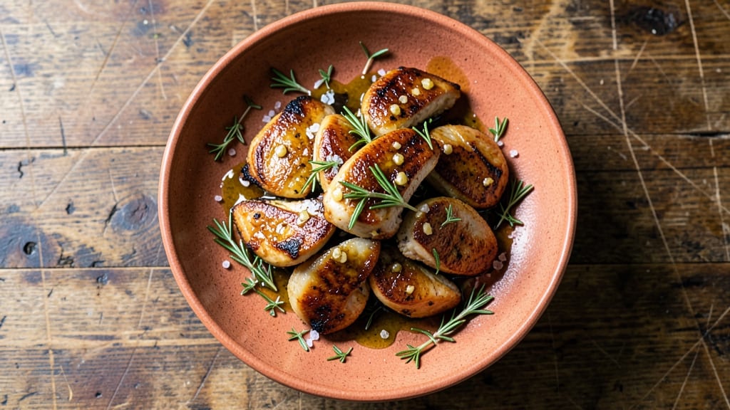 Best Chicken Heart Recipe: Crispy Pan-Seared With Earthy Herb Crust