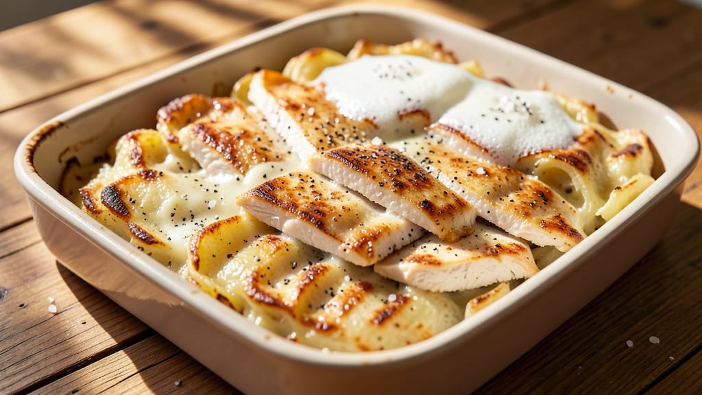 Betty Crocker Scalloped Potatoes and Chicken Recipe: Layered Creaminess With Juicy Chicken Bites