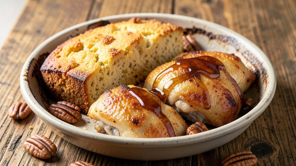 Boston Chicken Cornbread Recipe: Crunchy Celery Crown Meets Buttery Southern Heat