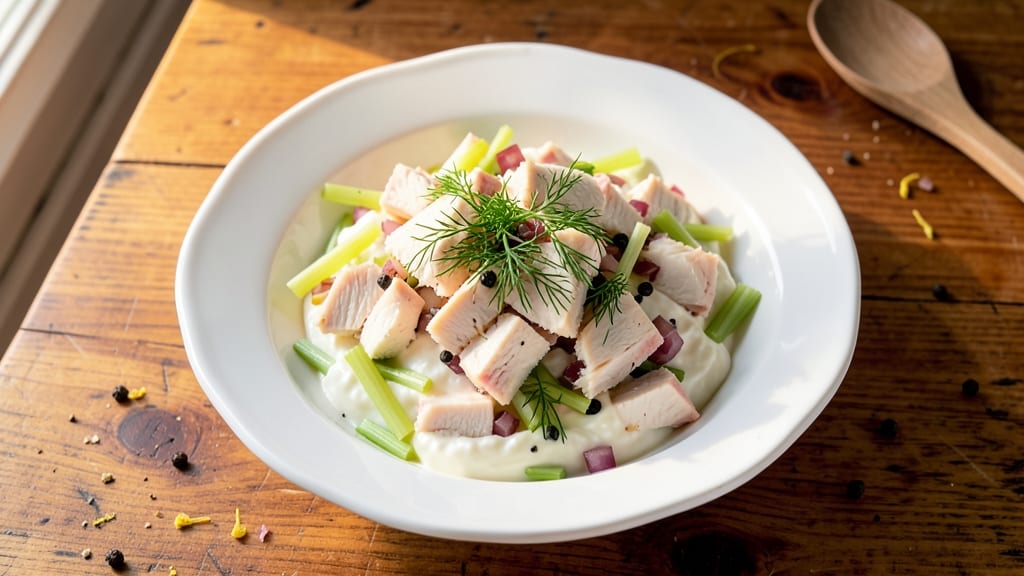 America's Test Kitchen Chicken Salad Recipe: Crunchy Celery and Herb-Packed Bites