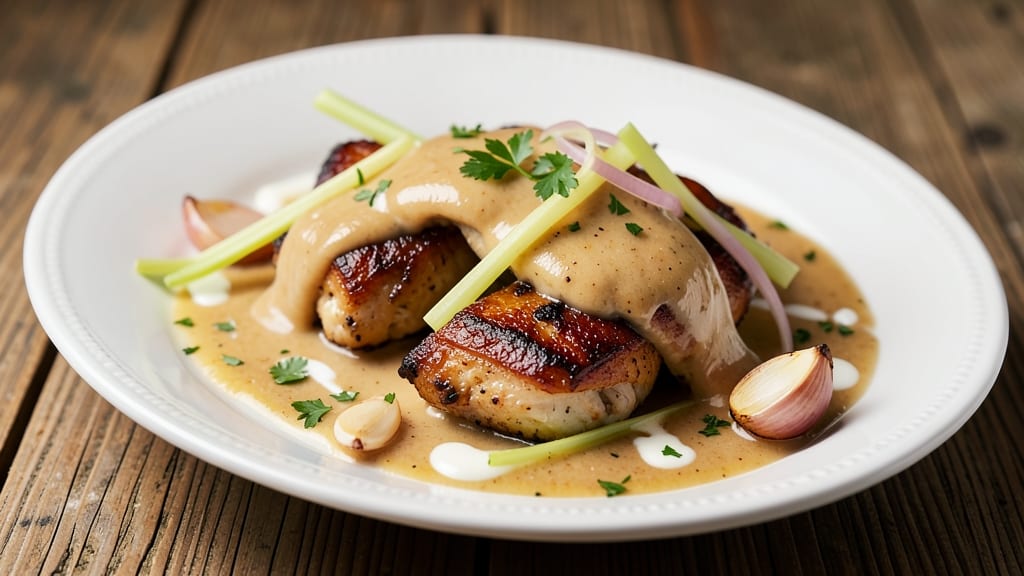 Campbell's Chicken Recipe: One-Pot Creamy Celery Crown Delight
