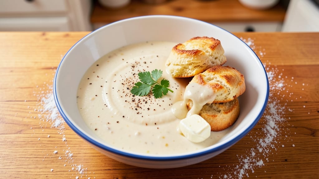 Campbell's Cream of Chicken and Biscuits Recipe: Crispy Biscuit Crown Over Creamy Sauce Bliss