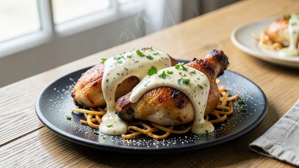 Baked Ranch Chicken Legs Recipe: Crispy Parmesan Crunch Meets Juicy Ranch-Infused Meat