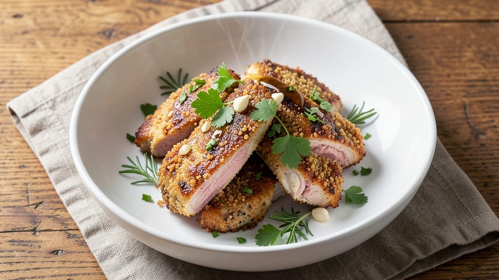 Chicken Chops Recipe: Herb-Crusted Crisp With Juicy Interiors
