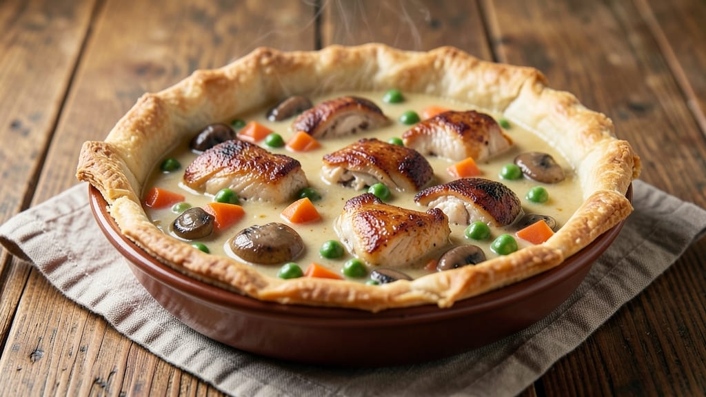 Chicken Pot Pie Recipe with Canned Mixed Vegetables: One-Pot Comfort That Beats Homemade Crust