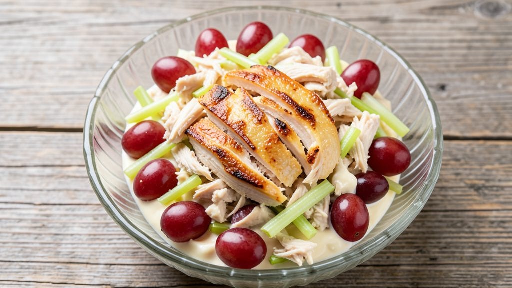 Chicken Salad Chick Grape Salad Copycat Recipe: Crisp Celery Crown Over Ultra Creamy Vanilla Bliss