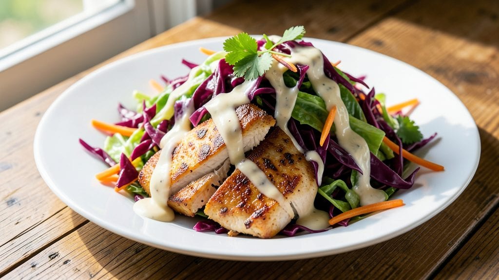 Chicken Slaw Recipe: Crunchy Cabbage and Juicy Chicken Bites